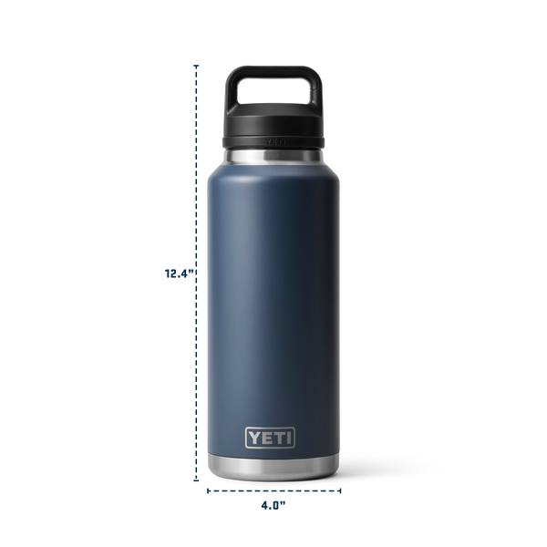 Yeti Rambler Bottle Insulated Sea View with chug cap 46oz - 1.36L