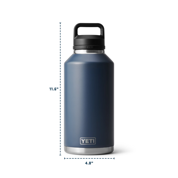 Yeti Rambler Bottle Insulated Drink Ridgeline with chug cap 64oz - 1.9L