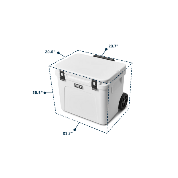 YETI Roadie® 60 Wheeled Cool Box – Rescue Red