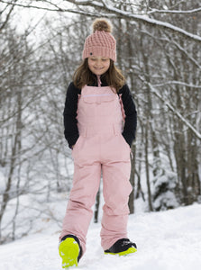 Roxy Girls Non Stop Snow Bib Pant Mellow Rose Size 10Yrs/M Sample 70% off RRP