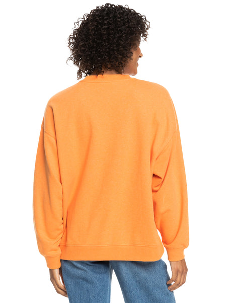 Roxy Take Your Place B Sweatshirt for Women Orange