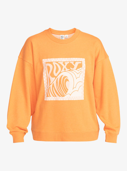 Roxy Take Your Place B Sweatshirt for Women Orange