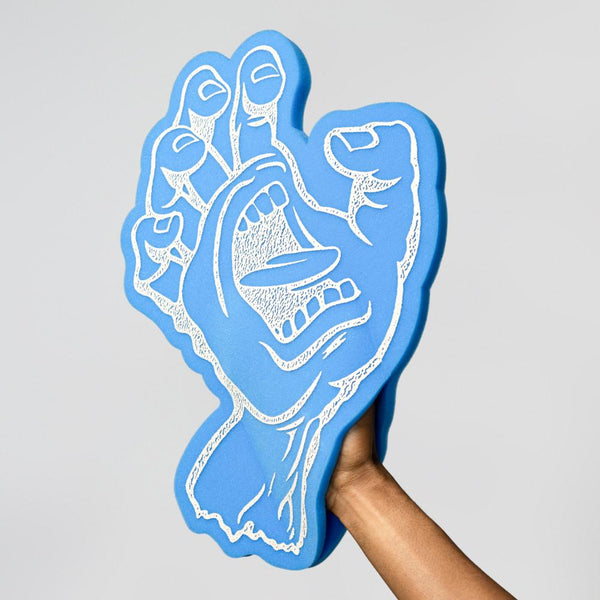 Santa Cruz Screaming Foam Hand Blue One Size SCA-ACC-0233