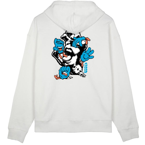 Santa Cruz Chisel Hand Hood Small White Sample 50% off