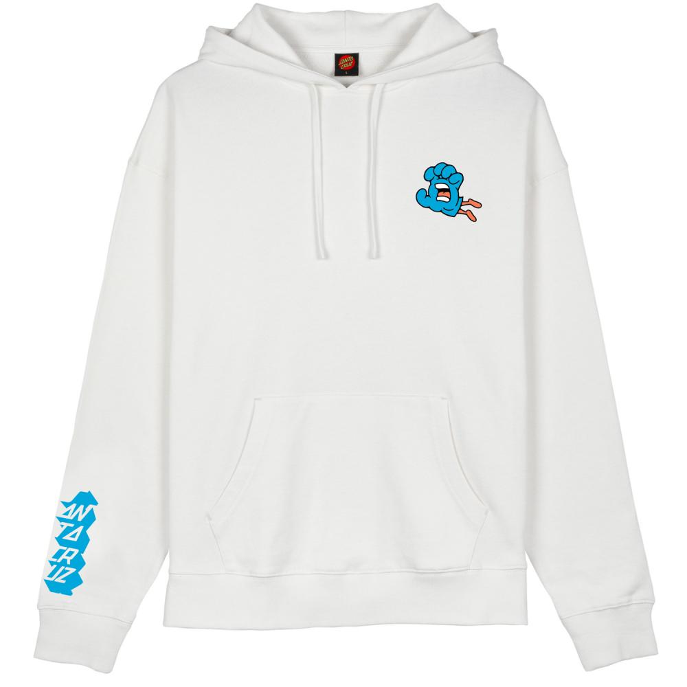 Santa Cruz Chisel Hand Hood Small White Sample 50% off