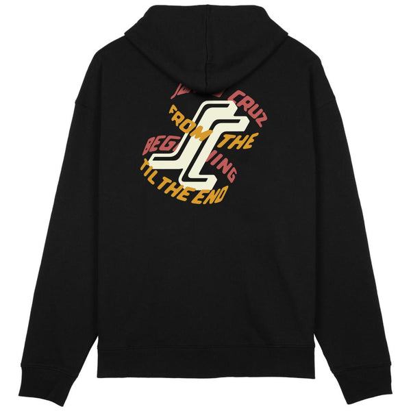 Santa Cruz All Gender Hoodie Forever SC Large Black Sample up to 50% off