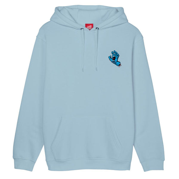 Santa Cruz Screaming Hand Chest Hood Sky Blue