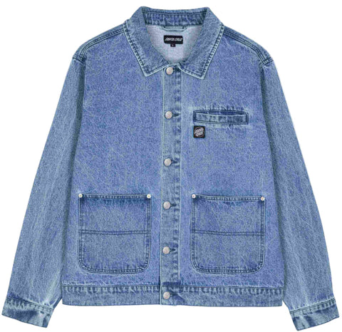 Santa Cruz jacket Railroad denim Mid Blue