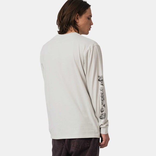 Santa Cruz tee shirt long sleeves Winkowski Dog Mist