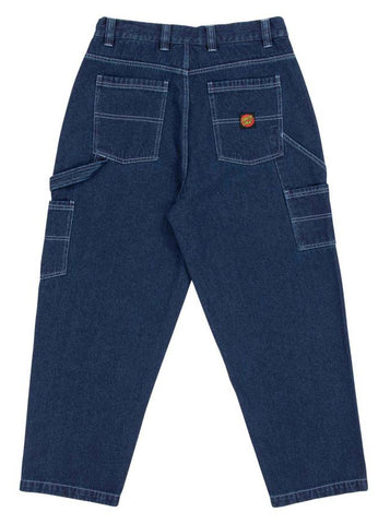 Santa Cruz Pant Carpenter Big Pants Dark Denim/White
