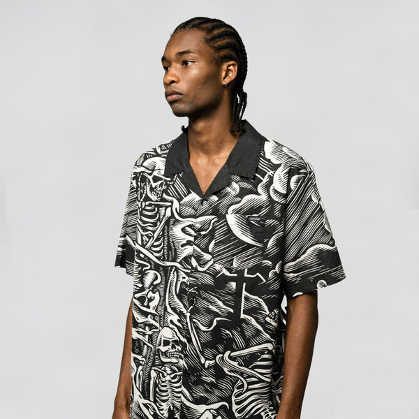 Santa Cruz O'Brien Purgatory AOP Shirt Black