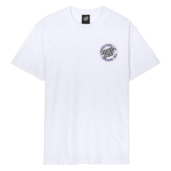 Santa Cruz Mens T-Shirt Hosoi Irie Eye White SCA-TEE-1045