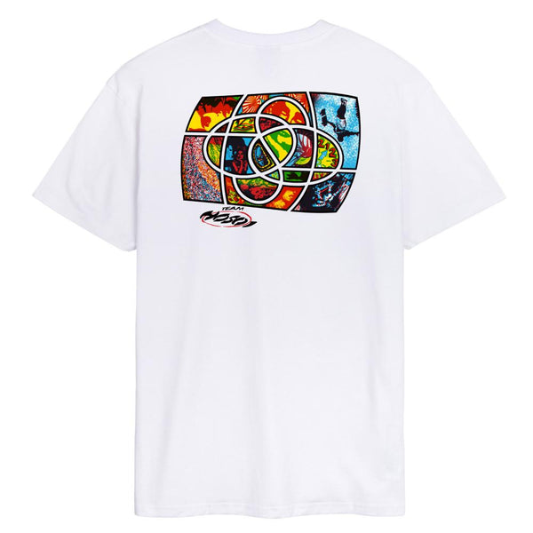 Santa Cruz Mens T-Shirt Hosoi Irie Eye White SCA-TEE-1045