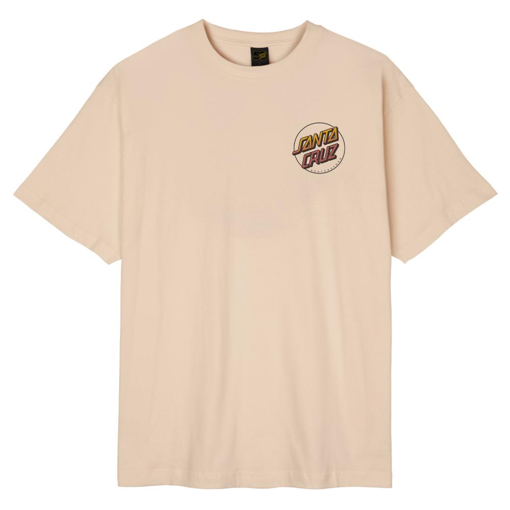 Santa Cruz All Gender T-Shirt Perspective  Oat Small Sample 50% off
