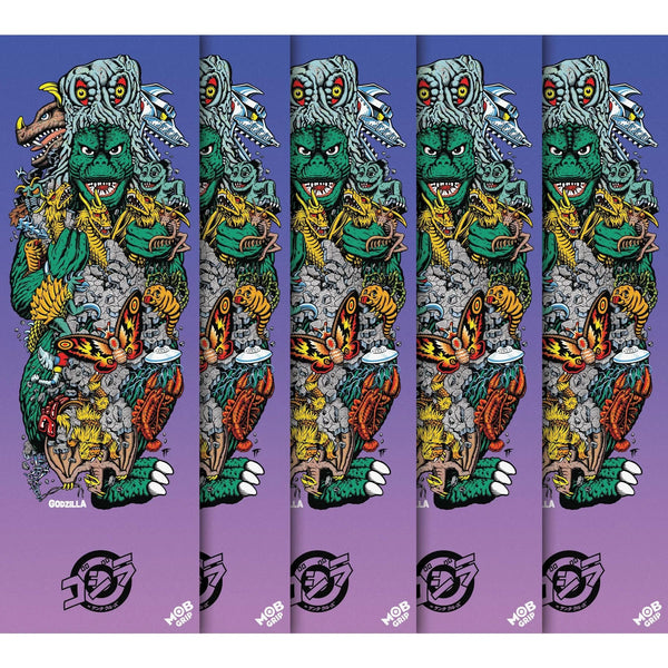 Santa Cruz x Godzilla Kaiju Roskopp Grip Tape 10" x 33"