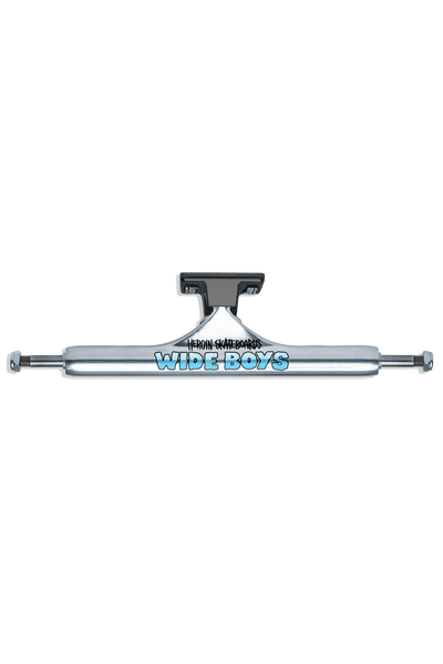 Slappy skateboard truck ST1 Hollow Wide Boy Polished / Black - 11" (x2)