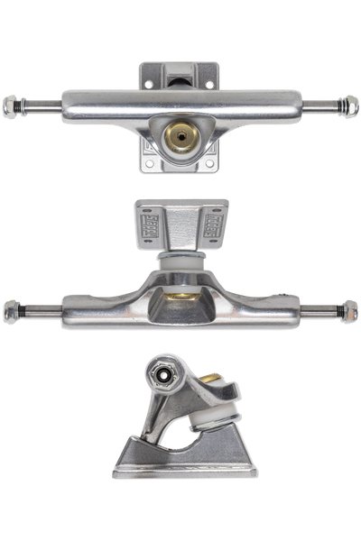 Slappy skateboard truck ST1 Inverted Hollow light / ultra low kingpin Polished - 8.50" (x2)