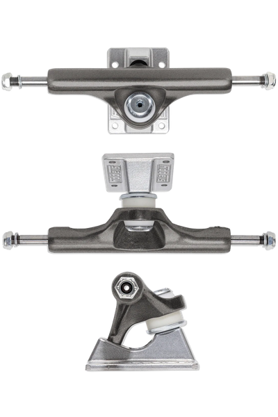 Slappy skateboard truck ST1 Inverted Hollow light / ultra low kingpin Gunmetal / Polished - 8.00" (x2)