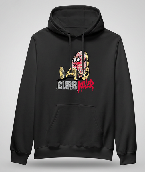 Slappy pullover hoodie Curb Killer Black