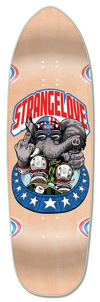 StrangeLove Skateboard Deck Republican Kickturn Party 10"