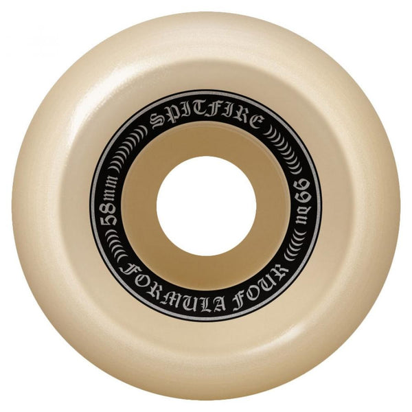Spitfire Formula Four Wheels OG Classics 99A Natural 58 MM
