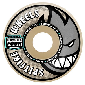 Spitfire skateboard wheels Formula Four Radial Full 97A Natural 58 MM
