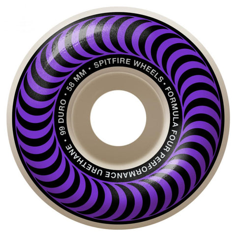 Spitfire skateboard wheels Formula Four Classics 99A Natural 58 MM