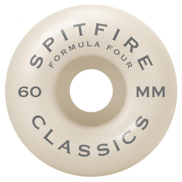 Spitfire skateboard wheels Formula Four Classics 99A Natural 60 MM