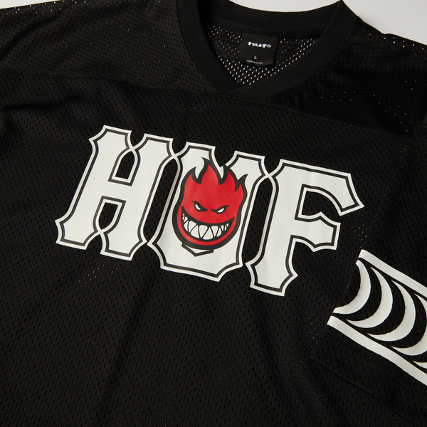 Huf x Spitfire Football Jersey End Zone - Black