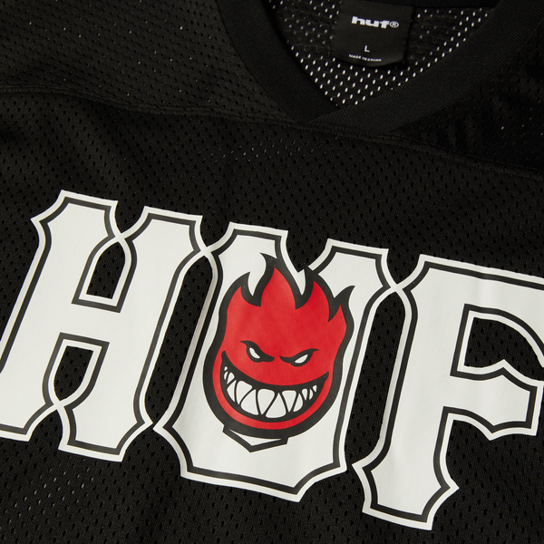 Huf x Spitfire Football Jersey End Zone - Black