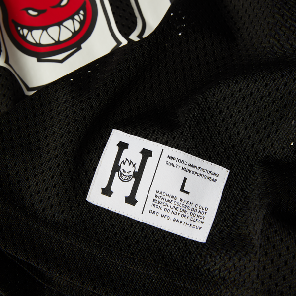 Huf x Spitfire Football Jersey End Zone - Black