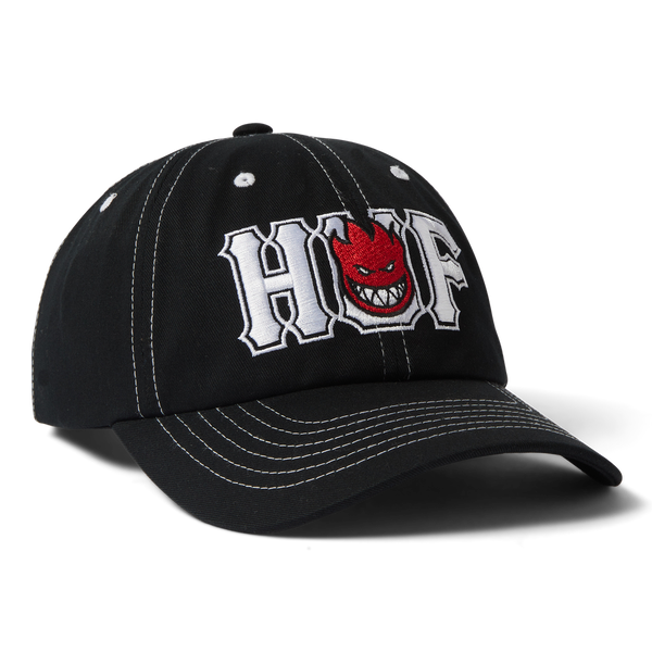 Huf x Spitfire snapback cap Union - Black