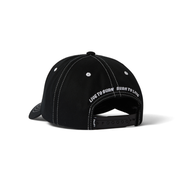 Huf x Spitfire snapback cap Union - Black
