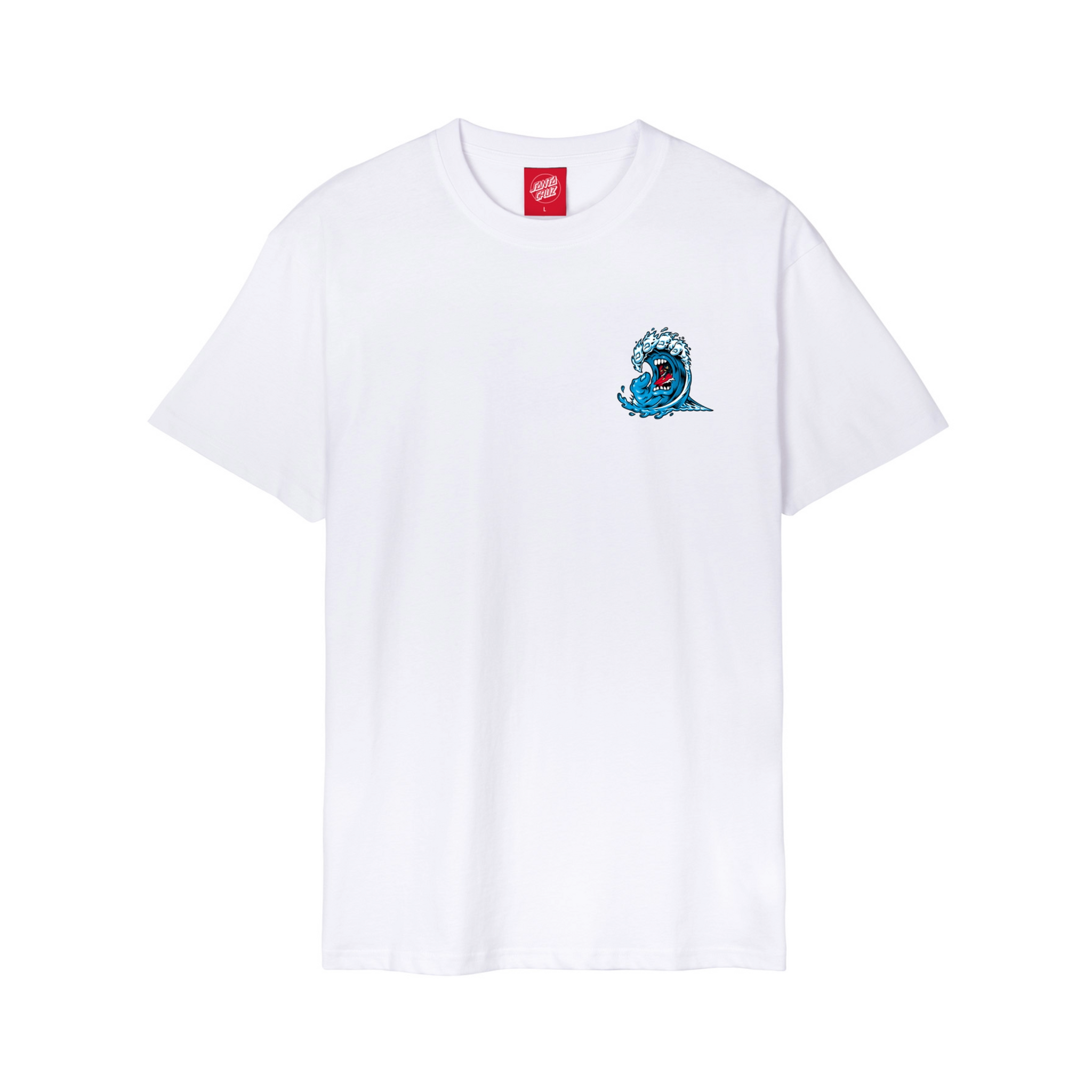 Santa Cruz Screaming Wave T-Shirt White