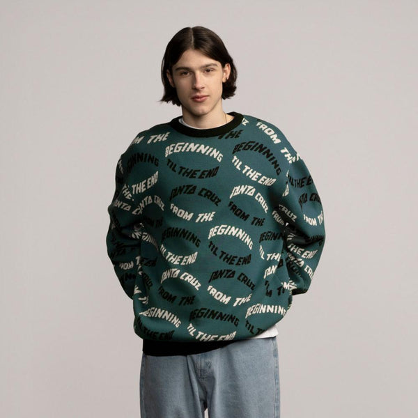 Santa Cruz Absolute Knit Crew Spruce Large Sample up to 50% off