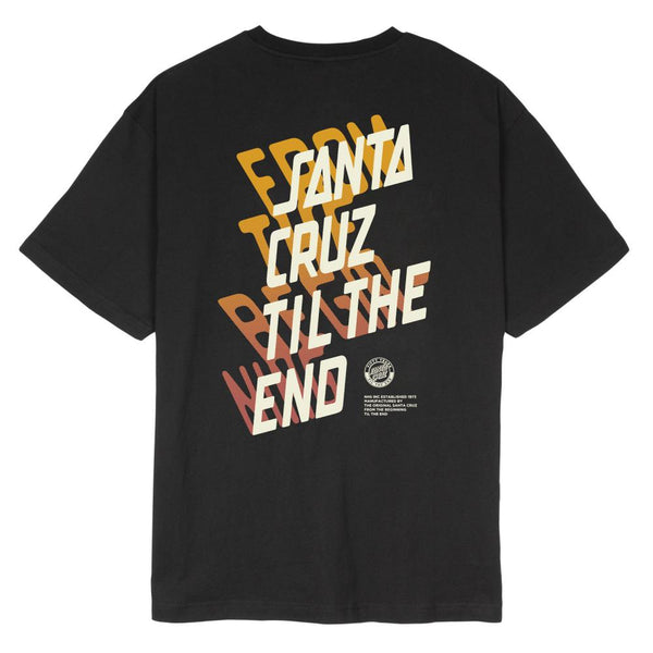 Santa Cruz All Gender Perspective T-Shirt Black Small Sample 40% off