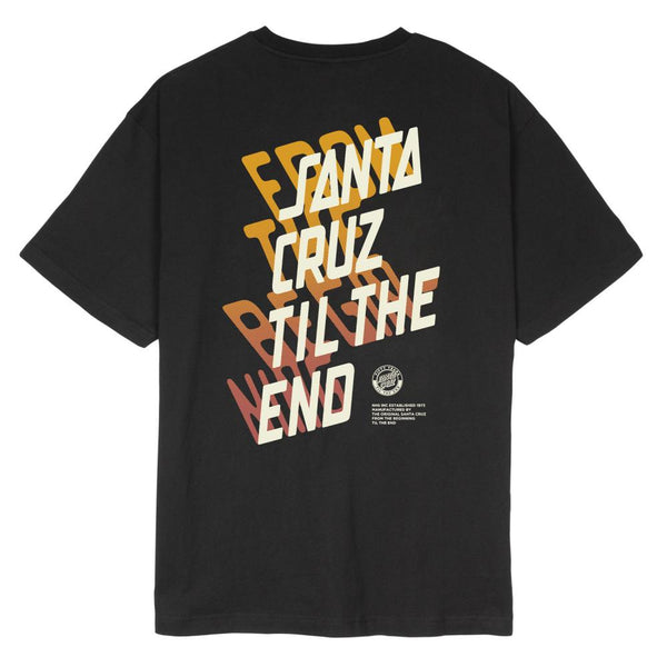 Santa Cruz All Gender Perspective T-Shirt Black Large Sample 50% off