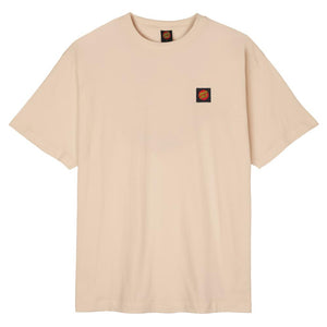 Santa Cruz All Gender T-Shirt Classic Label Small Oat Sample 40% off