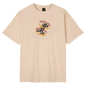 Santa Cruz All Gender T-Shirt Forever SC Front Oat Large Sample 40% off