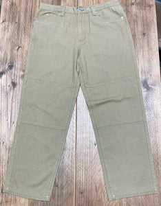 Santa Cruz Classic Label Jeans Tan Size 34 Sample up to 50% off