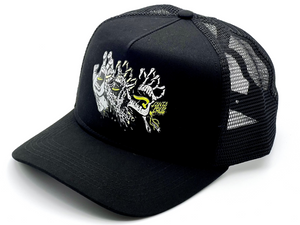 Santa Cruz Mesh back Cap Evolved Hand Black One size