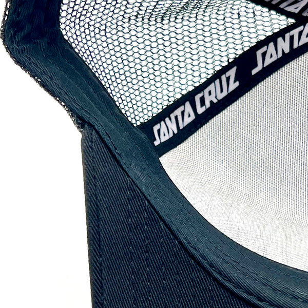 Santa Cruz Mesh back Cap Evolved Hand Black One size