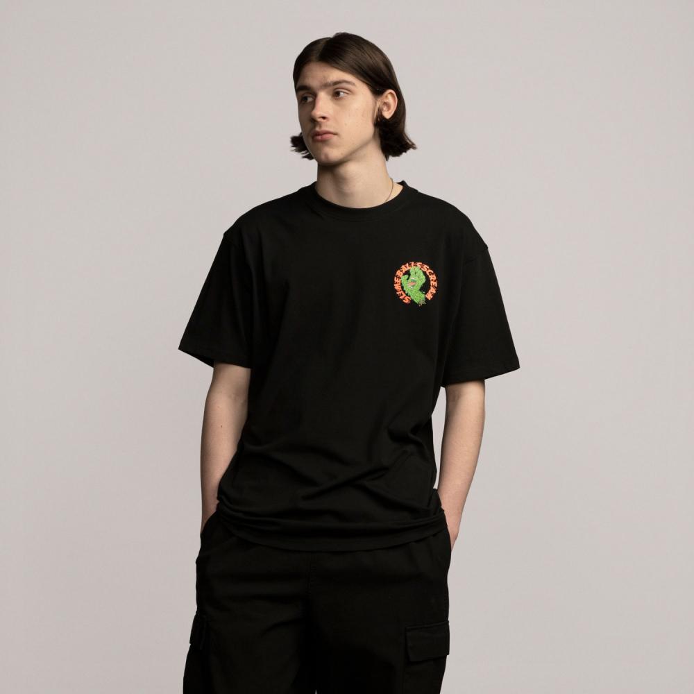 Santa Cruz T-Shirt Slime Balls SB Hand Black