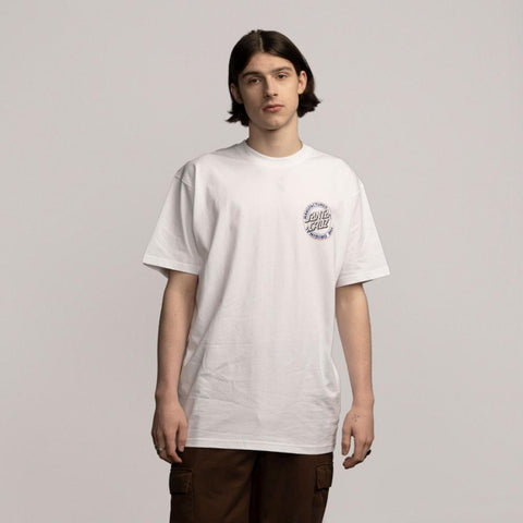 Santa Cruz Mens T-Shirt Hosoi Irie Eye White SCA-TEE-1045