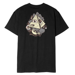 Santa Cruz Tee shirt Knibbs Invasion Hand Strip Black