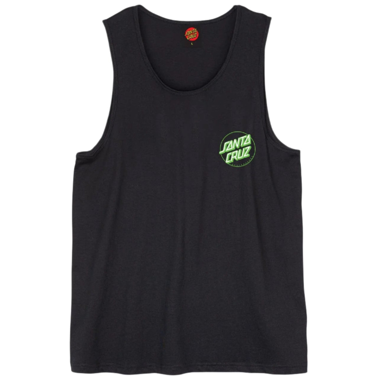 Santa Cruz Vest Partial Dot Black