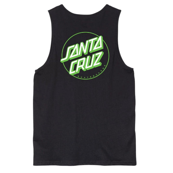 Santa Cruz Vest Partial Dot Black