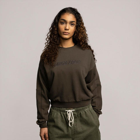 Santa Cruz Womens Crew Nomad Strip Charcoal Small Sample up to 50% off