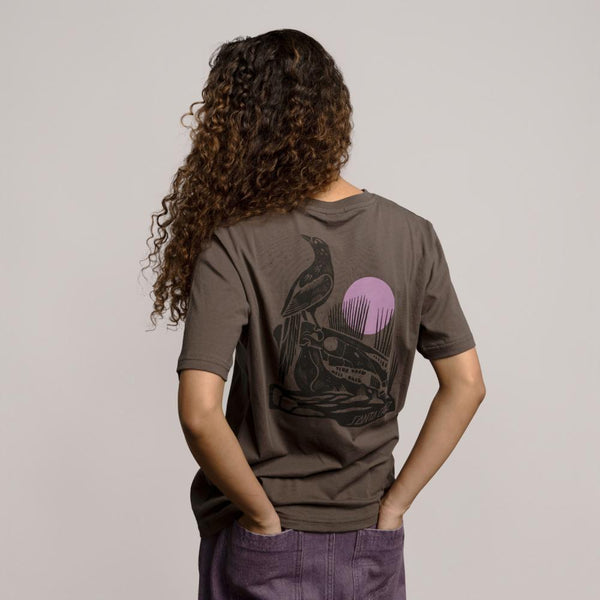 Santa Cruz Womens T-Shirt Raven Charcoal