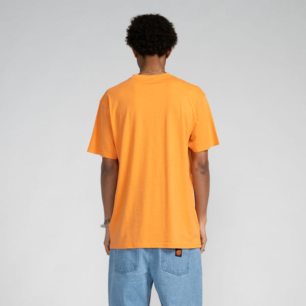 Santa Cruz Tee shirt Flame Hand Washed Apricot